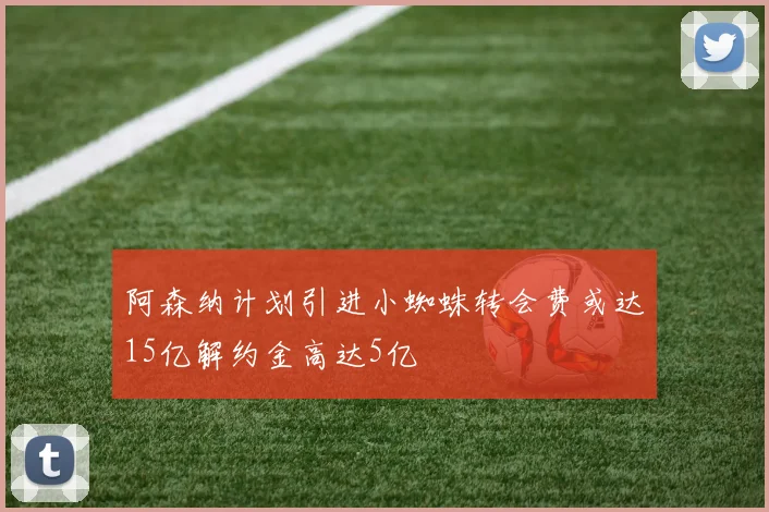 阿森纳计划引进小蜘蛛转会费或达15亿解约金高达5亿