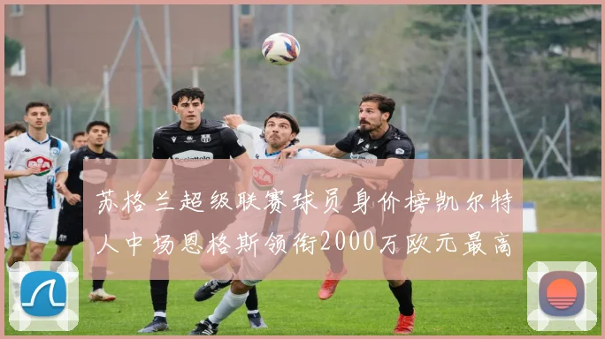 苏格兰超级联赛球员身价榜凯尔特人中场恩格斯领衔2000万欧元最高